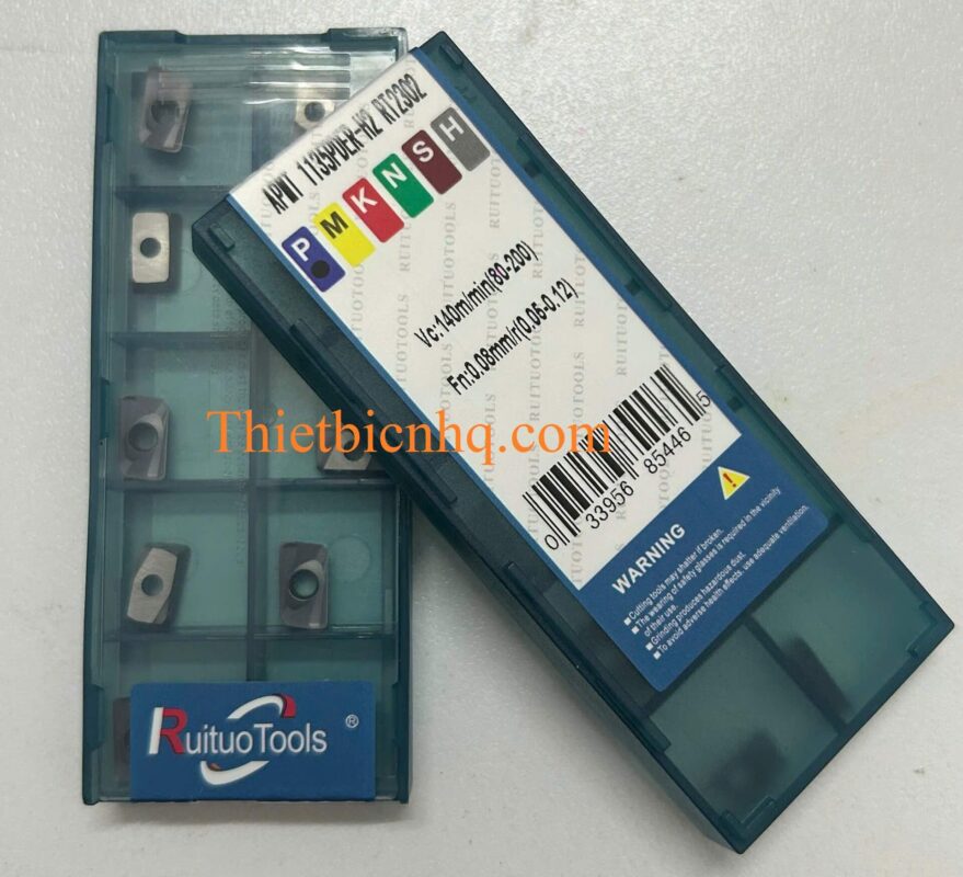 MẢNH DAO PHAY APMT1135 – GIẢI PHÁP GIA CÔNG CNC HIỆU QUẢ CHO THÉP VÀ INOX 