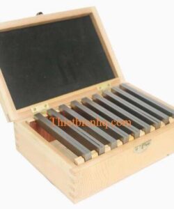 Bộ căn đệm song song 18 chi tiết PB151 dùng để gá kẹp và căn chỉnh phôi trên máy phay CNC