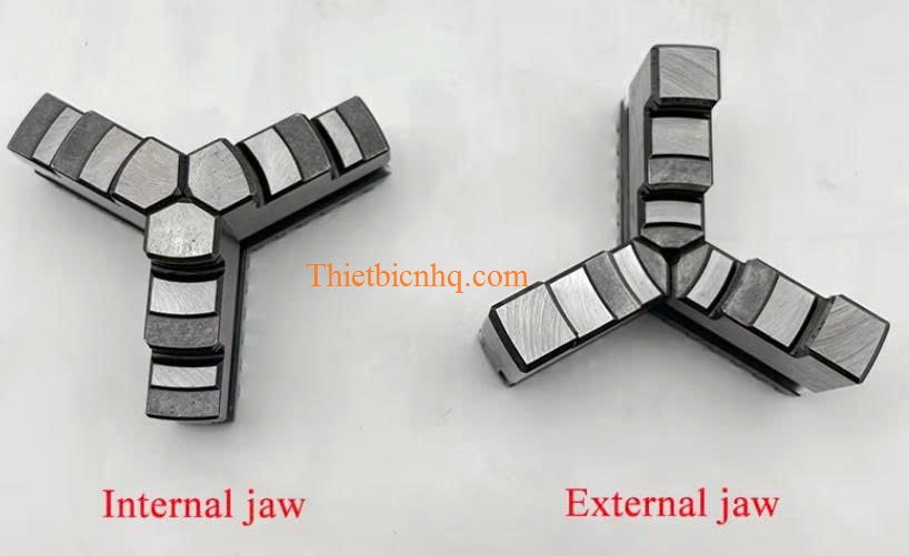 Chấu kẹp mâm cặp CNC Chấu kẹp trong và ngoài mâm cặp