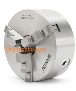 Mâm cặp 3 chấu K11-160 tự định tâm D160 cho máy tiện